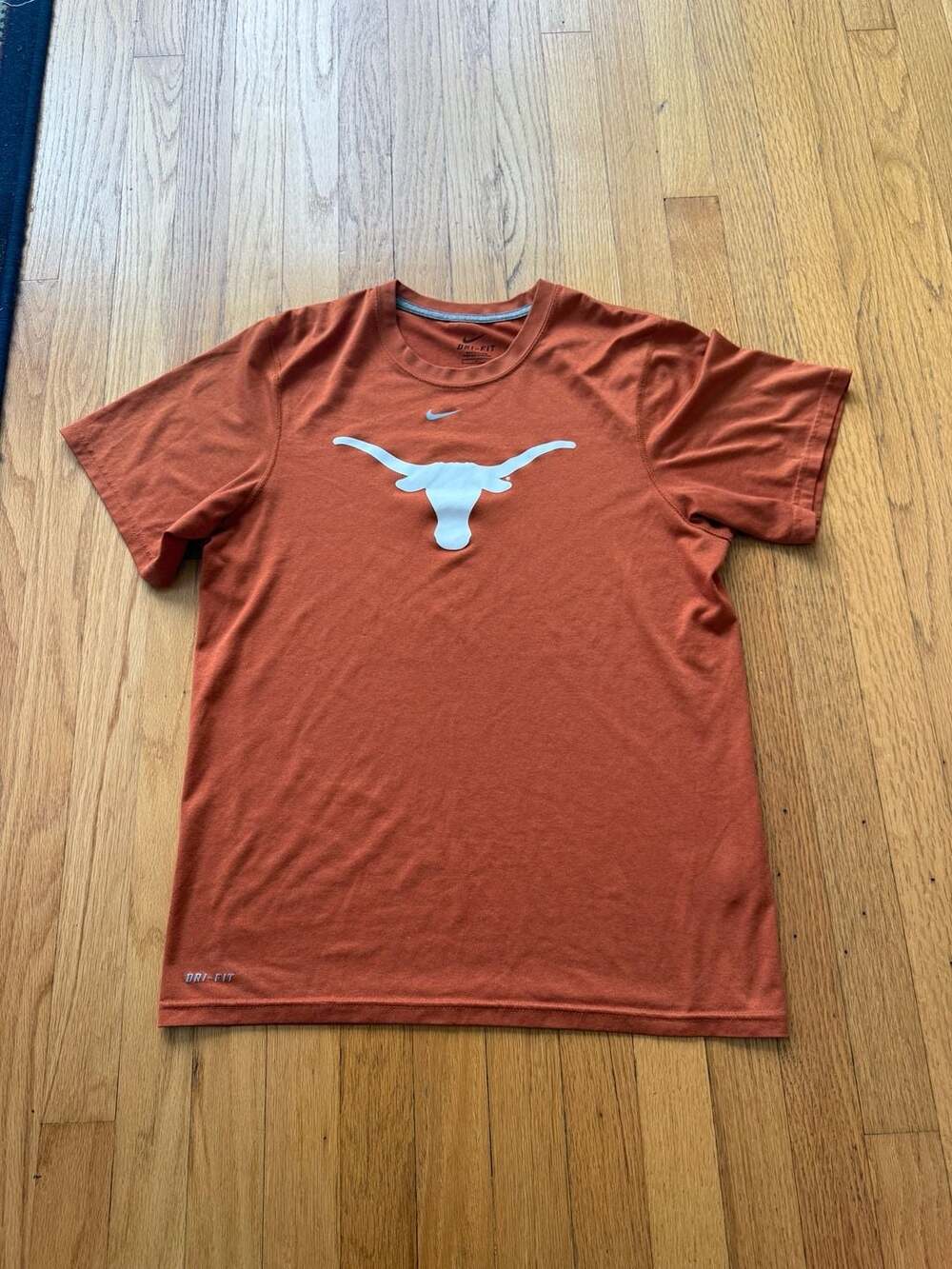 Nike Texas Longhorns Dri-FIT College T-Shirt Burnt Orange Size S